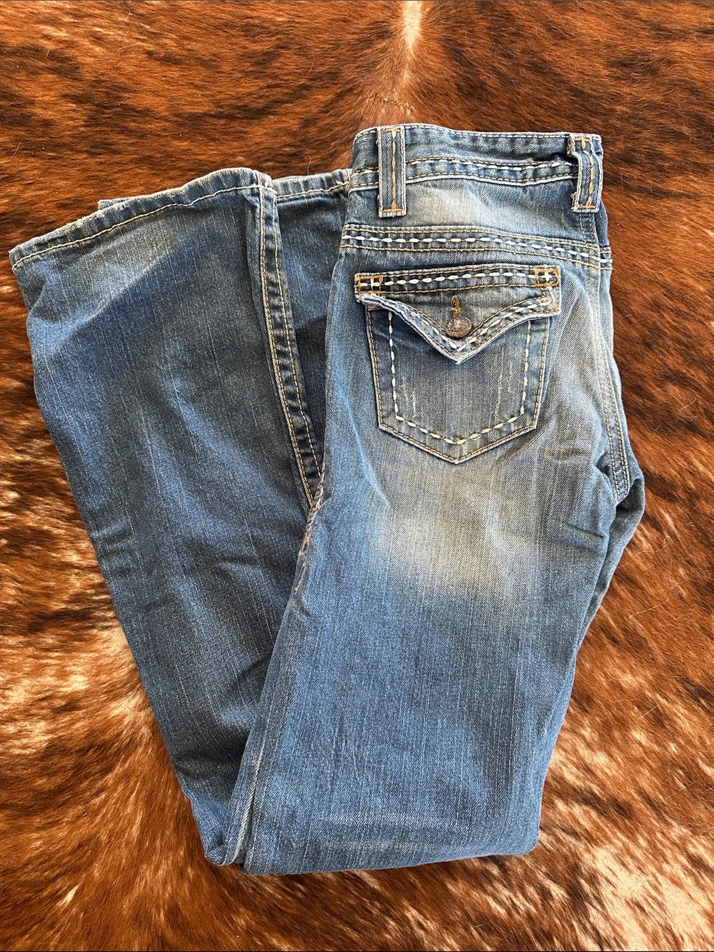 Cruel girl 3 long distressed Jeans
